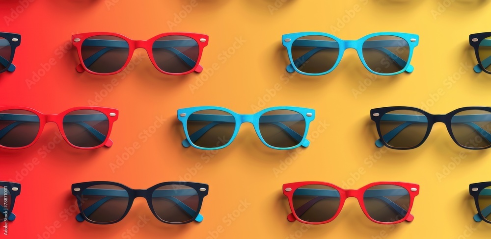Sunglasses Symphony: A Kaleidoscope of Shades