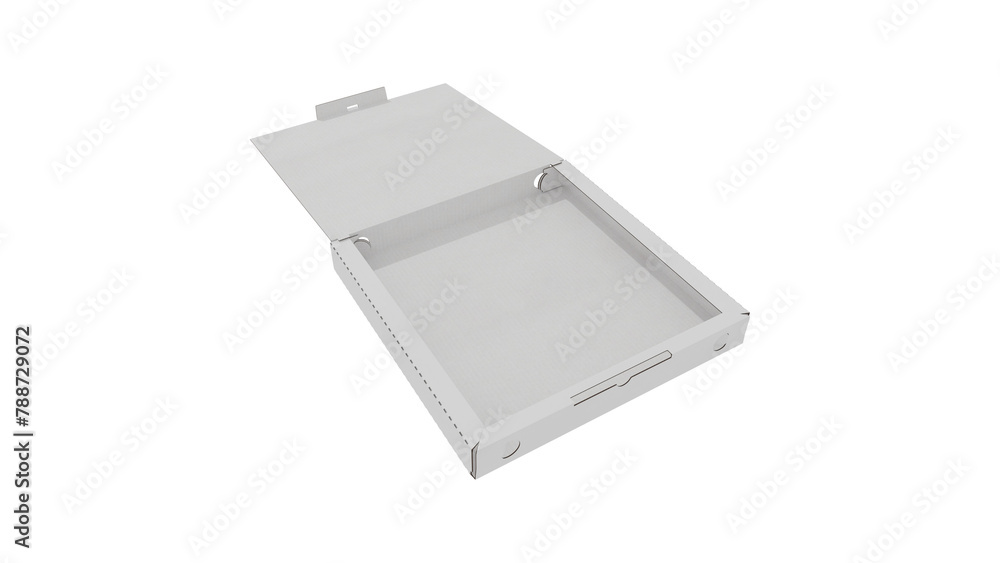 white pizza cardboard box isolated on white, png transparent white pizza cardboard box isolated on white, png transparent