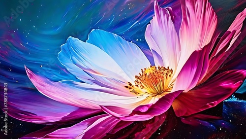 Infinite Blossoming: Eternal Bloom, Capturing Eternal Floral Essence