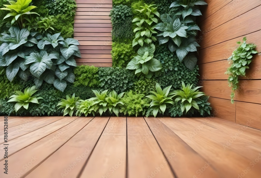 fence with green plants