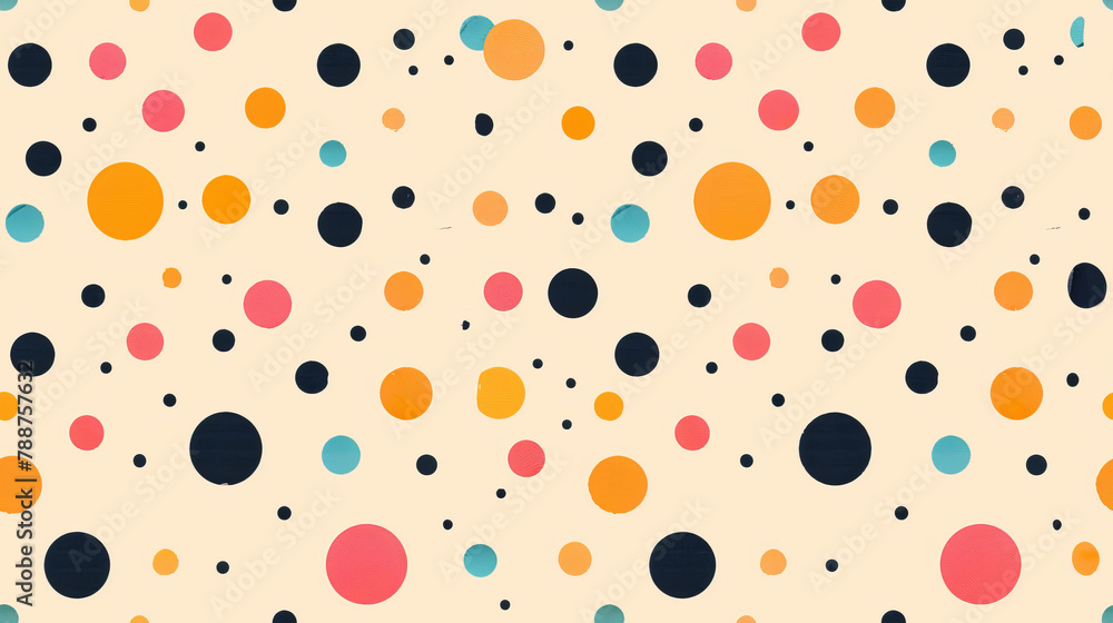 multicolored dot circles seamless pattern multicolored dot circles seamless pattern