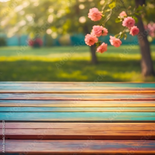 Empty Table, summer, spring, copy space,nature, 