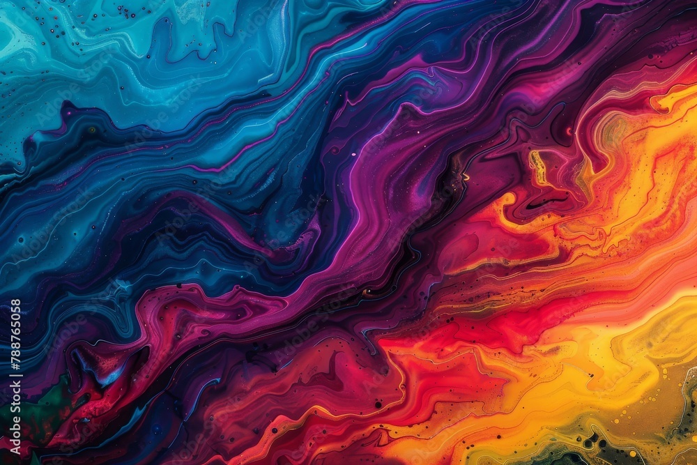 Rainbow resonance. A symphony of abstract waves Rainbow resonance. A symphony of abstract waves