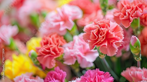 On Mother s Day vibrant carnations symbolizing mothers are bursting with color and it s customary to gift pink carnations