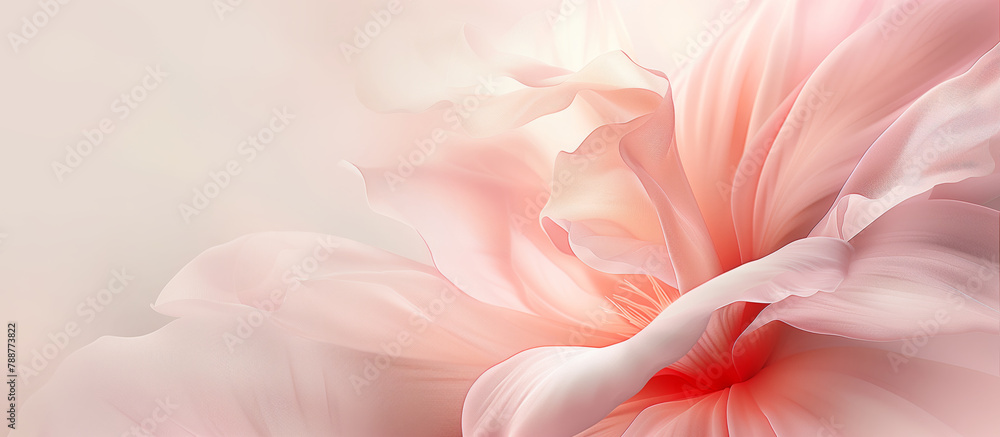 Ethereal Pink Flower in Soft Bloom. Ethereal Pink Flower in Soft Bloom.