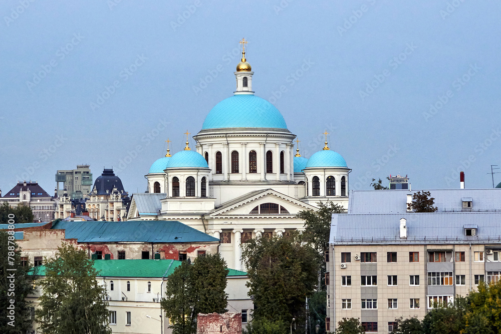 Φωτογραφία Russia. City of Kazan. Blue domes of the Annunciation Cathedral