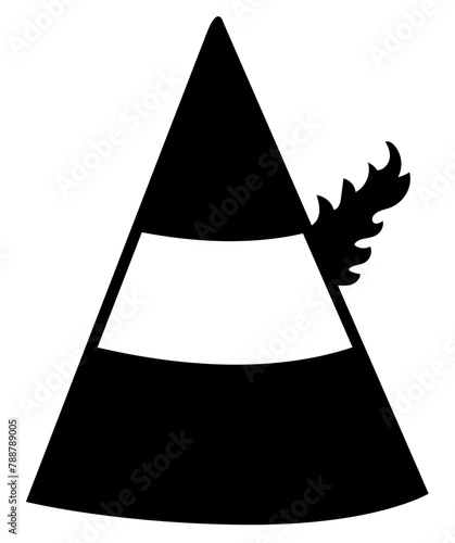 buddy elf in men is a simple clip art vector illustration
