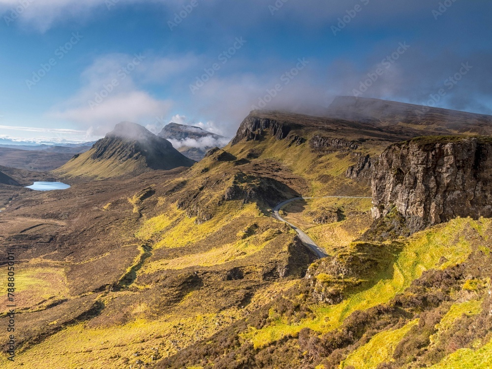 Obraz premium Quiraing in the Isle of Skye