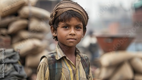 On World Day Against Child Labour let s shed light on the heartbreaking reality of child labor where underprivileged children are coerced into toiling in construction subjected to violence a