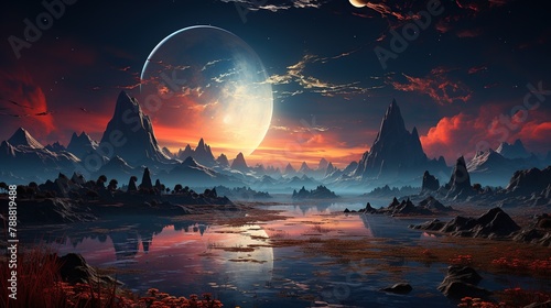 Alien Planet Landscape
