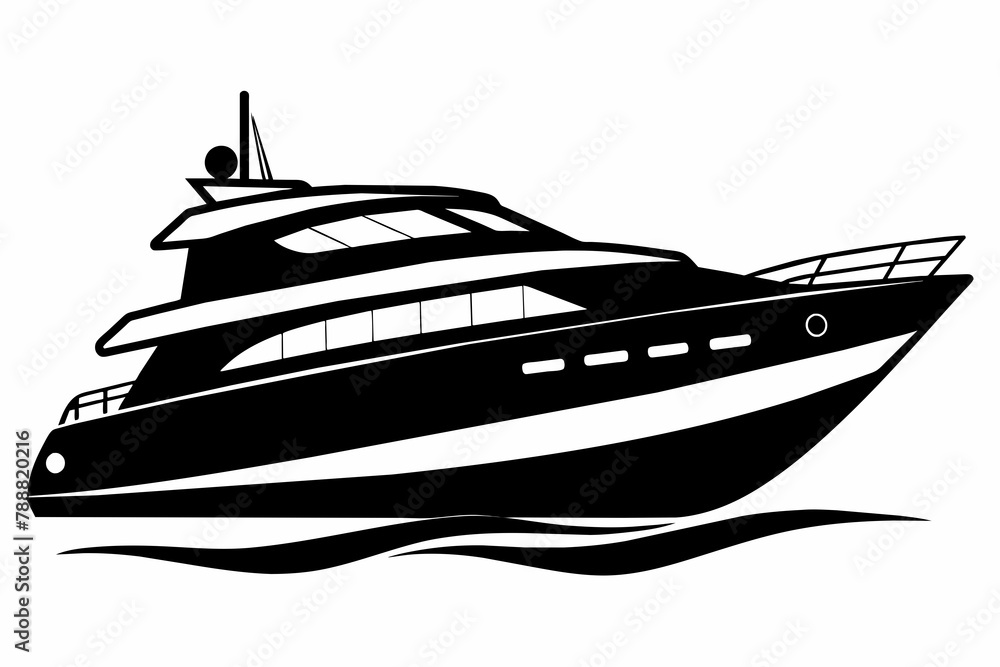 custom made wallpaper toronto digitalyacht silhouette vector illustration