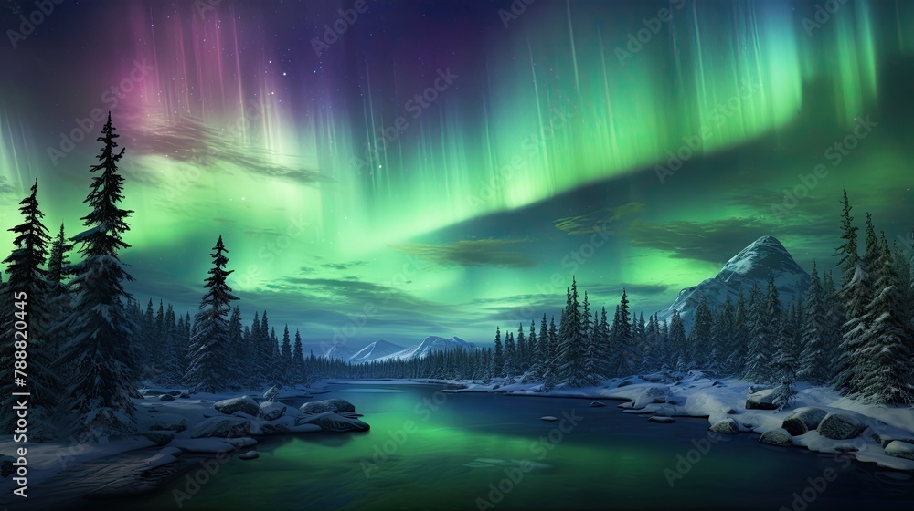 The aurora borealis, also known as the northern lights, is a natural ...