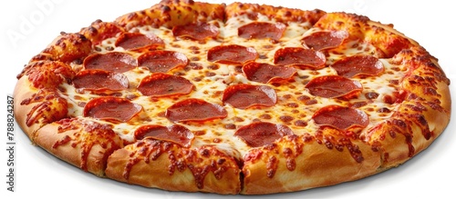 The lunch menu for today features pepperoni pizza.