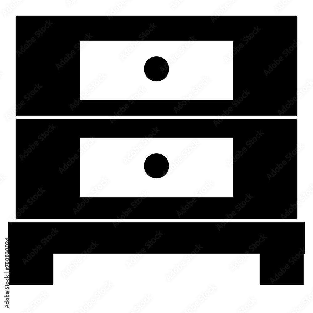 Fototapeta premium black and white desk