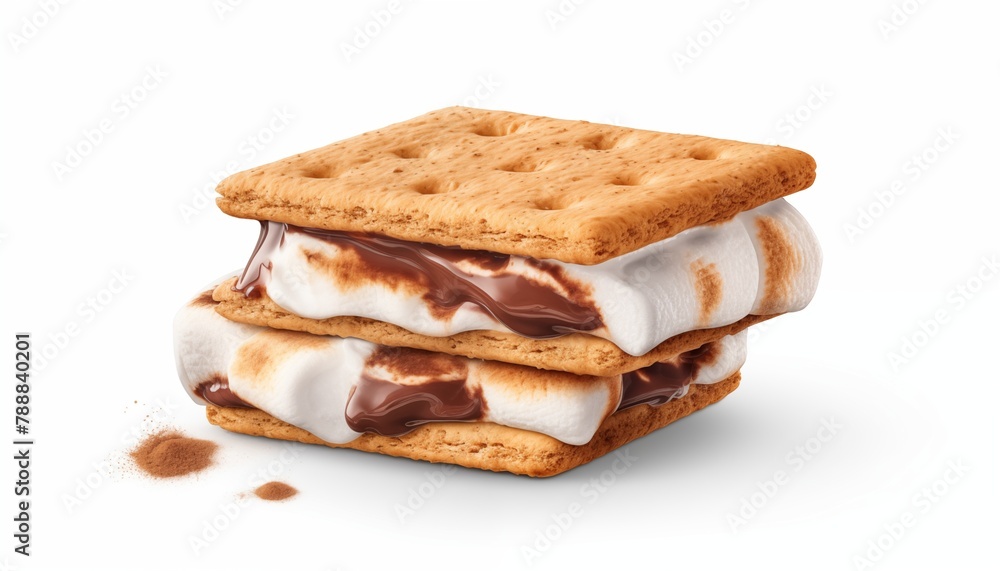 cookie with marshmallow cookie with marshmallow