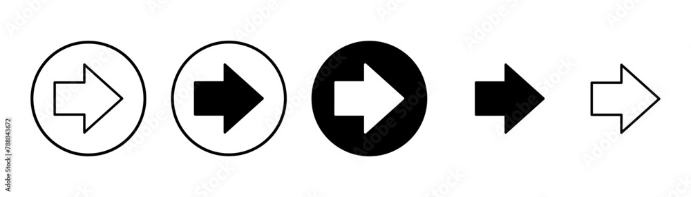 Arrow icon vector isolated on white background. Arrow symbol. Arrow vector icon Arrow icon vector isolated on white background. Arrow symbol. Arrow vector icon
