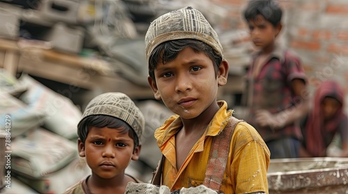 World Labor Day brings attention to the issue of child labor in constructing commercial buildings © 2rogan