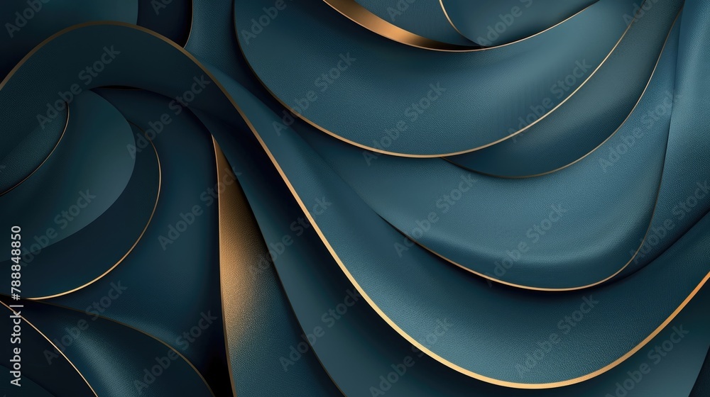 Luxurious abstract blue background for modern wallpapers, Ai Generated. Luxurious abstract blue background for modern wallpapers, Ai Generated.
