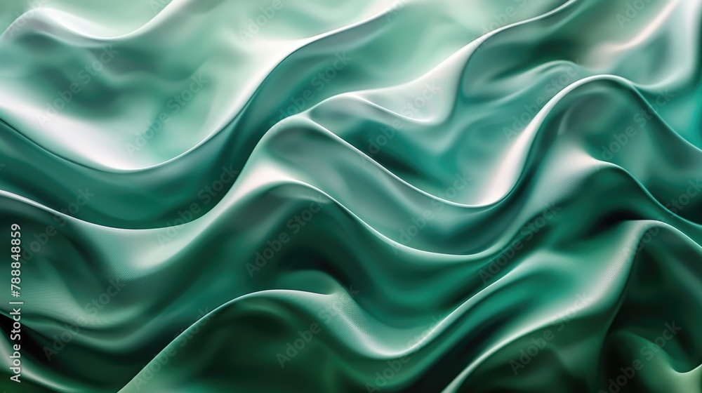 Luxurious abstract green background for modern wallpapers, Ai Generated. Luxurious abstract green background for modern wallpapers, Ai Generated.