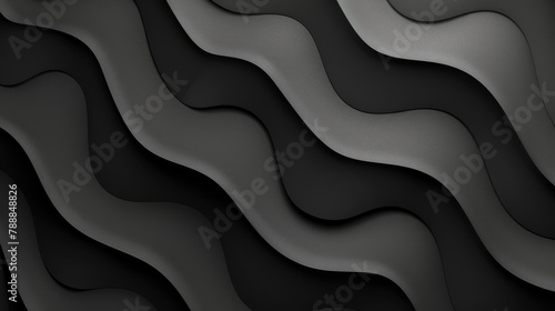 Luxurious abstract black background for modern wallpapers  Ai Generated.