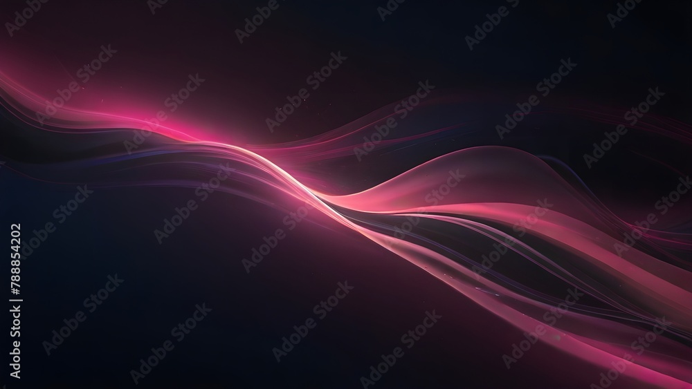 abstract background with waves - obrazy, fototapety, plakaty 