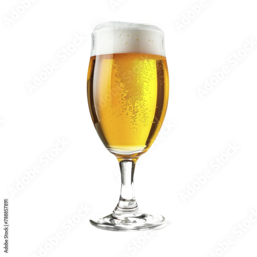 A Glass Of Beerisolated on transparent background