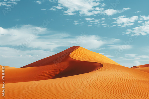 Majestic Desert Sand Dune