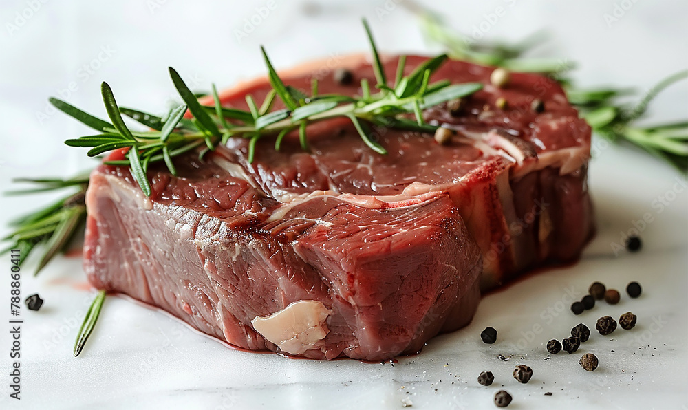 Marbled red meat awaits Marbled red meat awaits