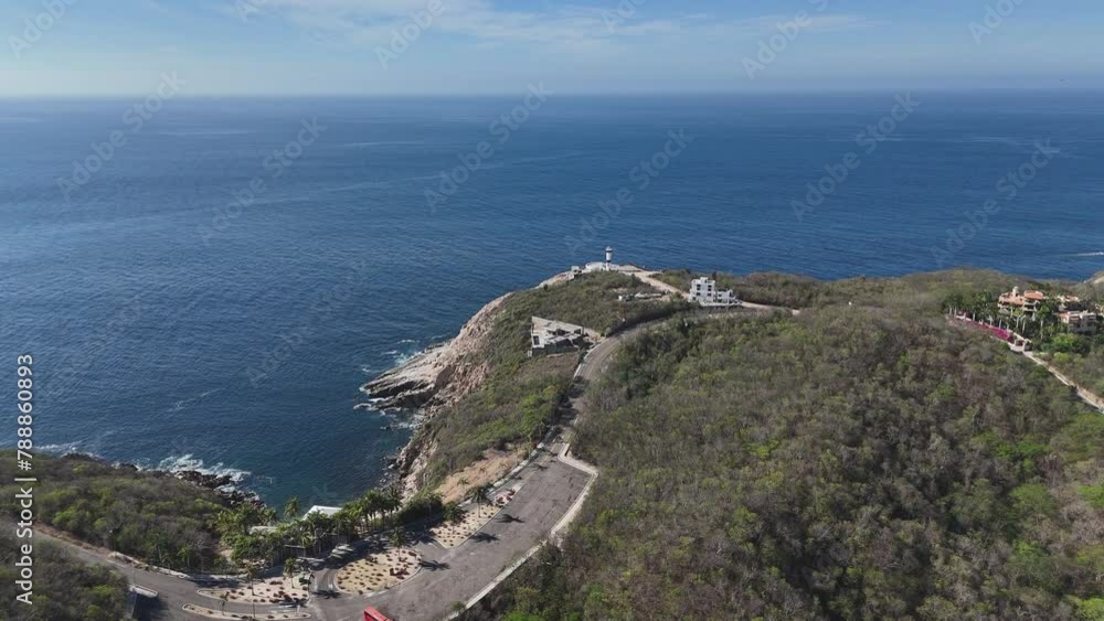 Aerial Perspectives Captured from El Faro Overlooking Bahias de Huatulco, Oaxaca, Mexico Aerial Perspectives Captured from El Faro Overlooking Bahias de Huatulco, Oaxaca, Mexico