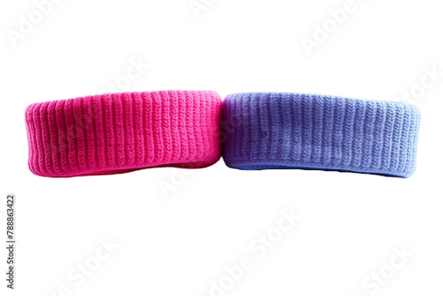 Realistic rendering of stylish sweatbands  perfect for active individuals.