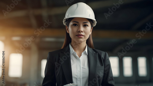 Empowering European Businesswomen: SafetyTech Dynamics in Construction photo