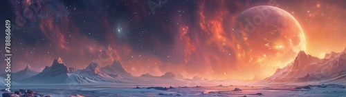 Surreal Landscapes and Otherworldly Creatures super ultrawide wallpaper