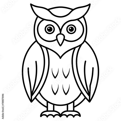 owl illustration mascot,owl silhouette,owl vector,icon,svg,characters,Holiday t shirt,black owl drawn trendy logo Vector illustration,owl line art on a white background