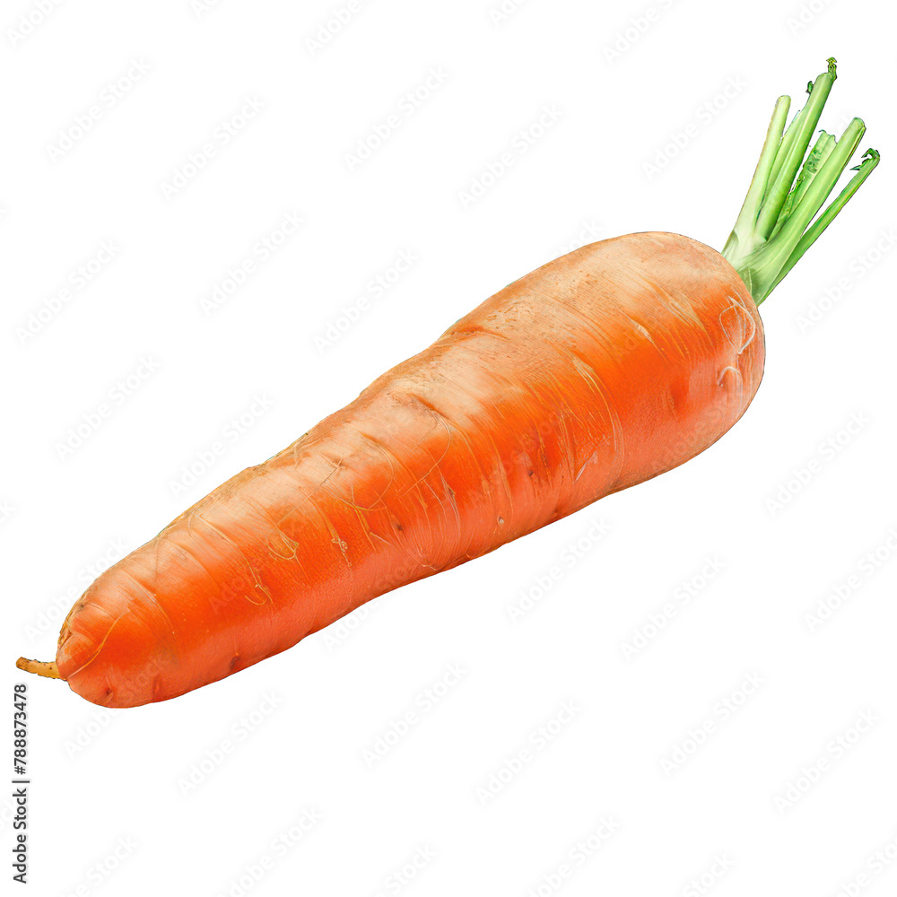 side view of Carrot transparent isolated on white PNG side view of Carrot transparent isolated on white PNG