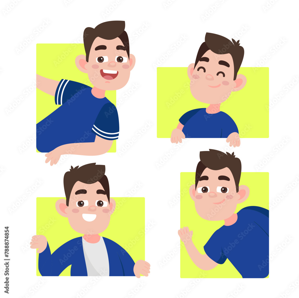 Peeping people collection of illustration Peeping people collection of illustration