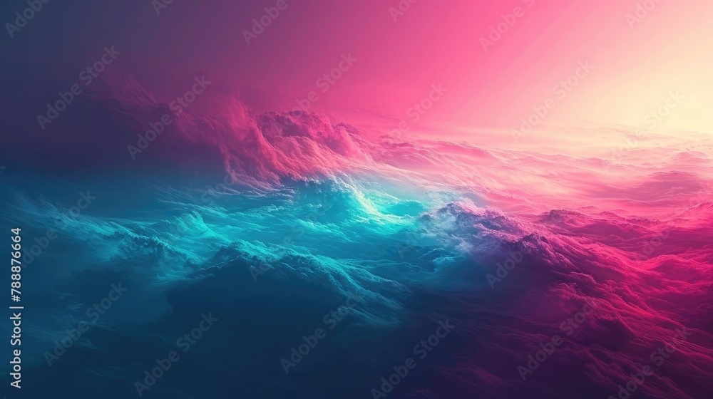 gradient background with abstract concept