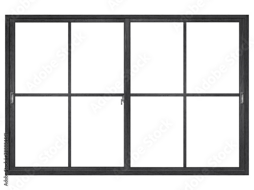 木製の黒い窓枠　Ｂ	