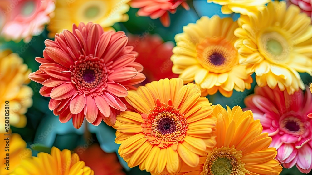 Gerbera daisies are vibrant and striking flowers that are sure to capture your attention Gerbera daisies are vibrant and striking flowers that are sure to capture your attention