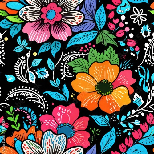 seamless floral pattern