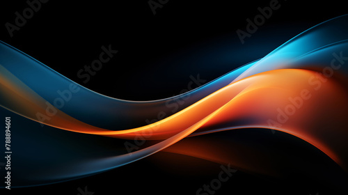 abstract background with waves