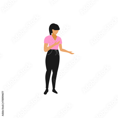 pose of person relaxing element pose