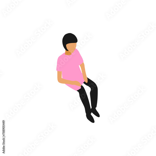 pose of person relaxing element pose