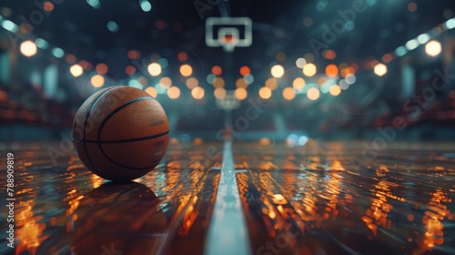 Basketball Court Drama: A Ball, The Game, and Glowing Ambition