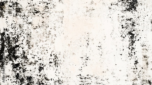 Close-up of a wall covered in black mold