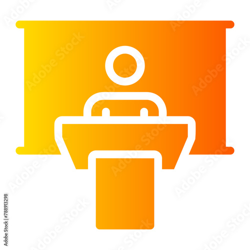 lecturer Gradient icon