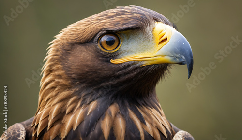 close up of a eagle, detailed