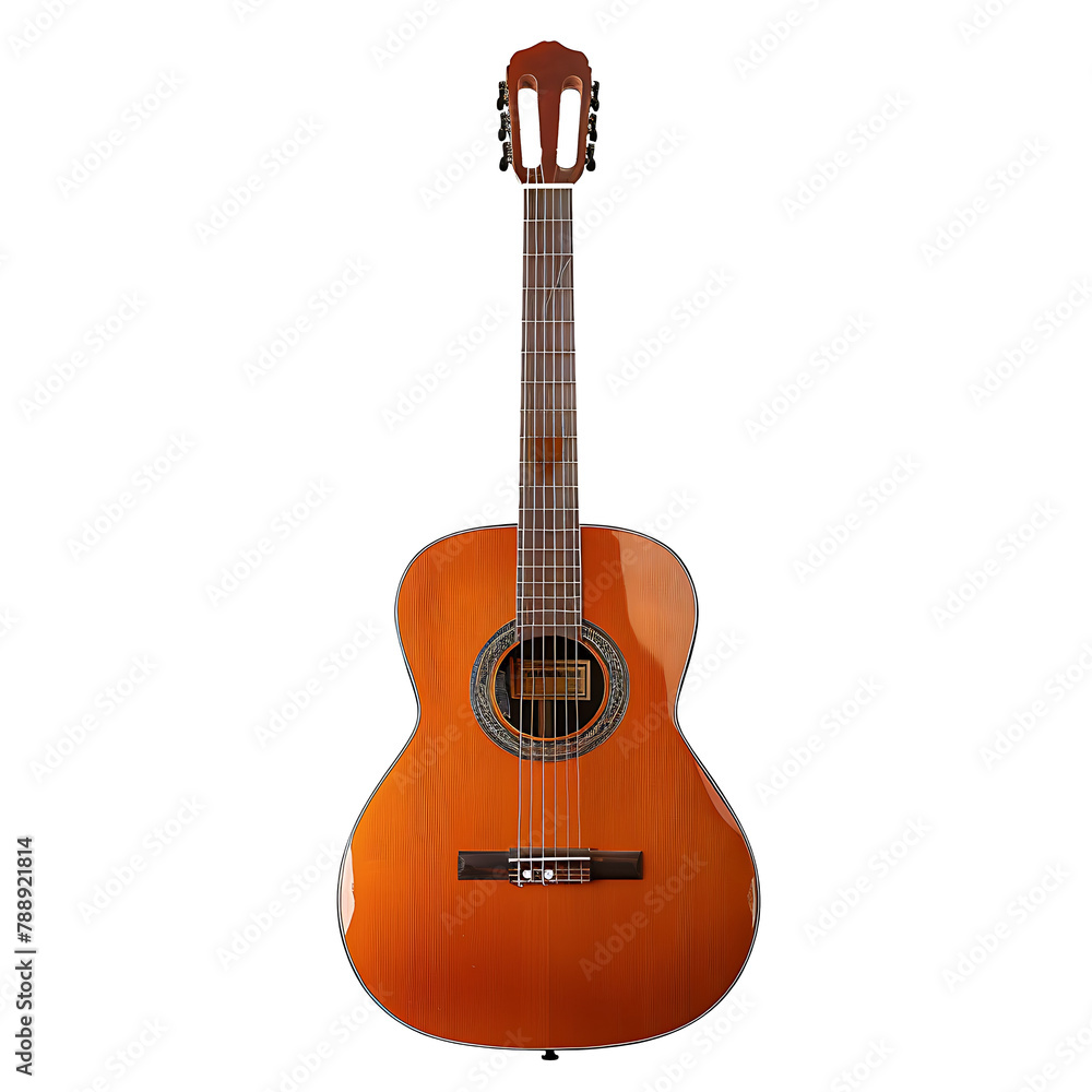 Modern acoustic guitar for theme music