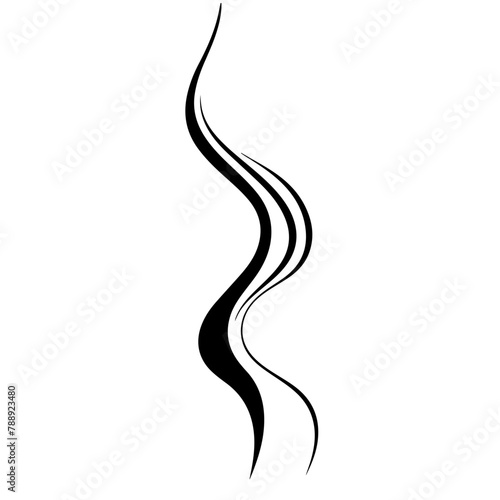 Elegant flowing lines