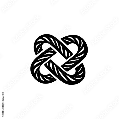 Infinity symbol knot