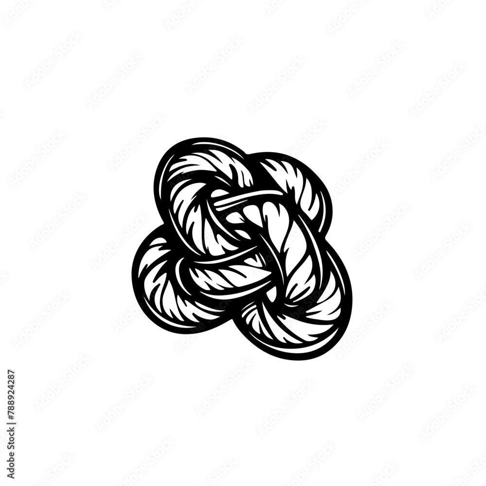 intertwined rope